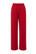 Mens Straight Leg Pants-Red