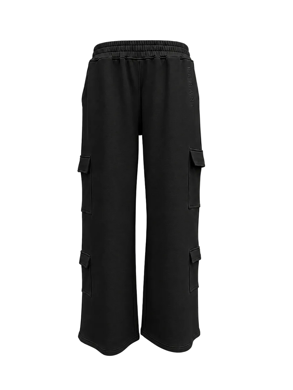 Womens Cargo Pants-Noir