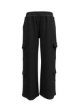 Womens Cargo Pants-Noir