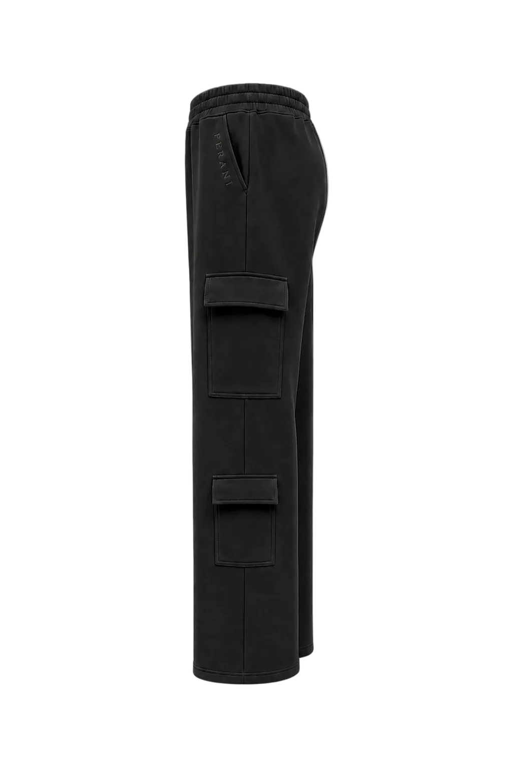 Womens Cargo Pants-Noir