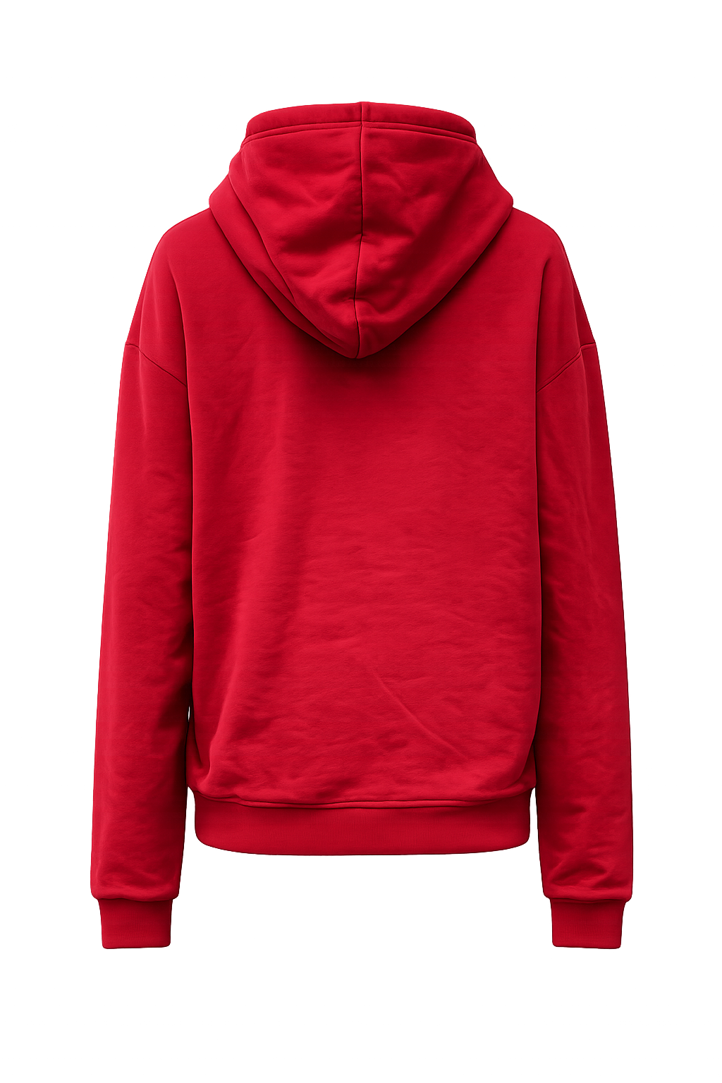 Womens Cargo Hoodie-Red